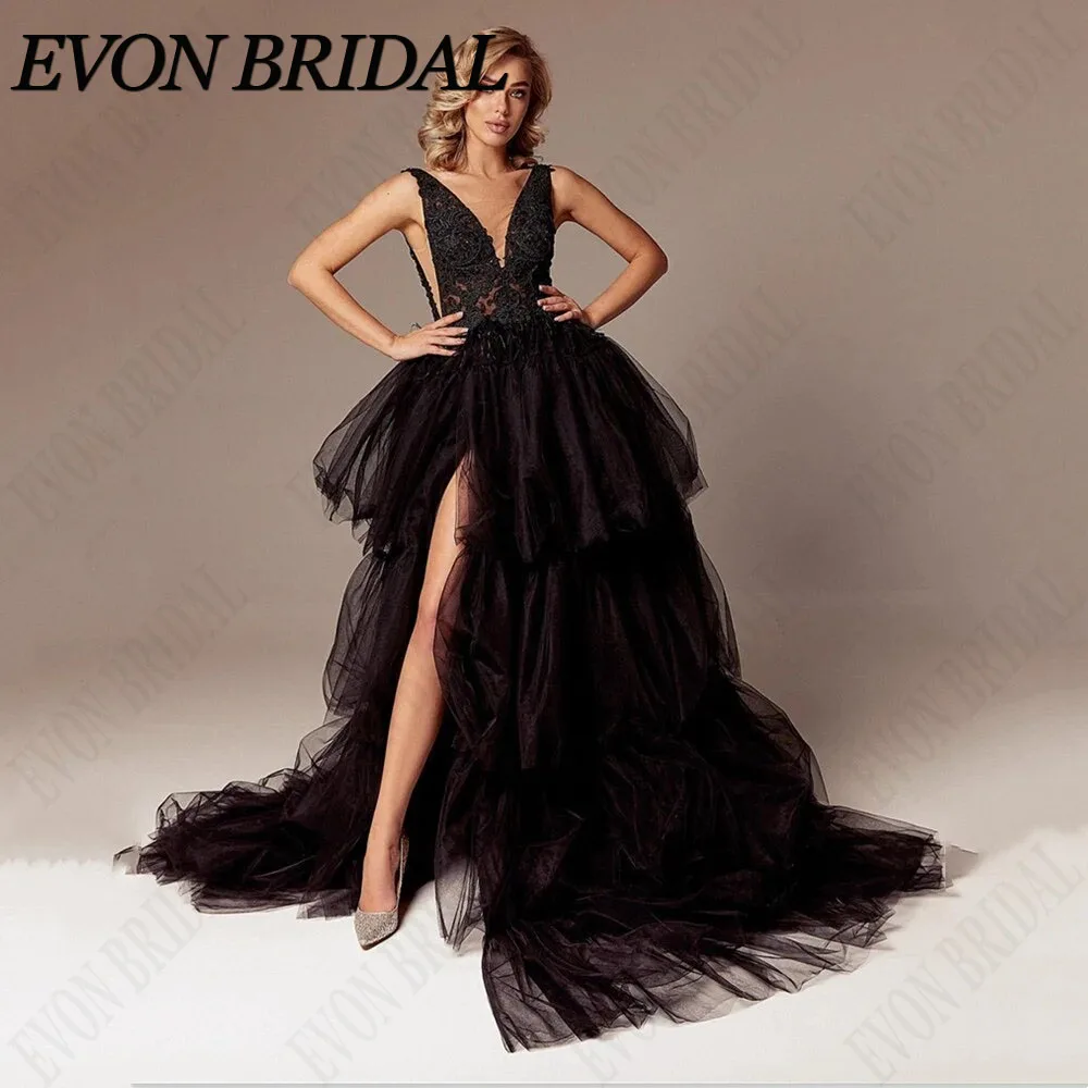 EVON BRIDAL V-neck Evening Dresses For Women Lace Embroid Prom Gown Elegant A-line Sexy Open Back Sleeveless Party Dress
EVON BRIDAL V-neck Evening Dresses For Women Lace Embroid Prom Gown Elegant A-line Sexy Open Back Sleeveless Party Dress