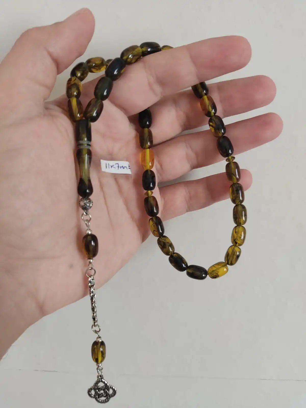 Fossiliferous Beirut Drop Amber Rosary Bead Muslim Tesbih Misbaha Islamic Prayer Tasbih Men’s Gift Accessory Tasbeeh Bracelet
Fossiliferous Beirut Drop Amber Rosary Bead Muslim Tesbih Misbaha Islamic Prayer Tasbih Men’s Gift Accessory Tasbeeh Bracelet