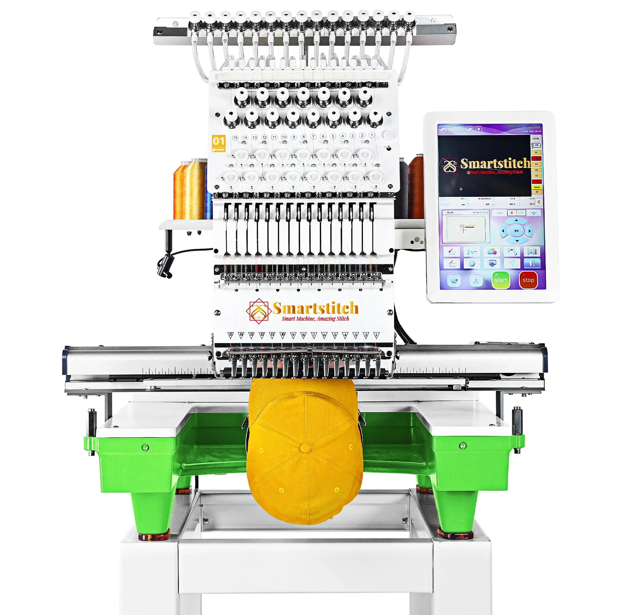 Лучшая сделка 100% для новой коммерческой вышивальной машины Smart-stitch с 15 иглами, максимальная скорость 1200SPM
Лучшая сделка 100% для новой коммерческой вышивальной машины Smart-stitch с 15 иглами, максимальная скорость 1200SPM