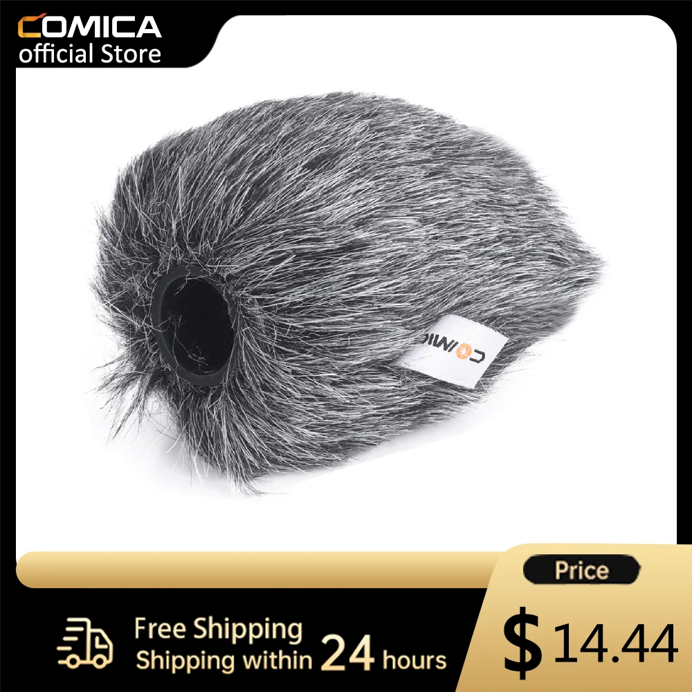 Comica CVM-MF3 Microphone Windmuff Furry Shotgun Microphone Cover Mic Wind Muff For Comica VM10II RODE VideoMicro 
Comica CVM-MF3 Microphone Windmuff Furry Shotgun Microphone Cover Mic Wind Muff For Comica VM10II RODE VideoMicro
