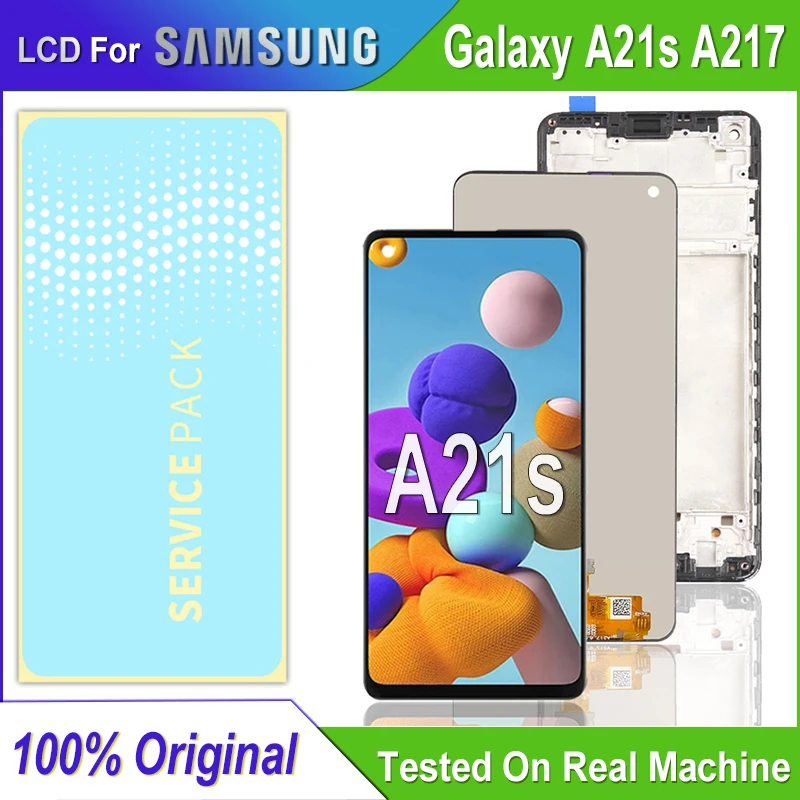 Оригинальный ЖК-дисплей 6,5 дюйма для Samsung Galaxy A21s A217, сменный ЖК-дисплей с сенсорным экраном и дигитайзером в сборе для Galaxy A21s, ЖК-дисплей
Оригинальный ЖК-дисплей 6,5 дюйма для Samsung Galaxy A21s A217, сменный ЖК-дисплей с сенсорным экраном и дигитайзером в сборе для Galaxy A21s, ЖК-дисплей