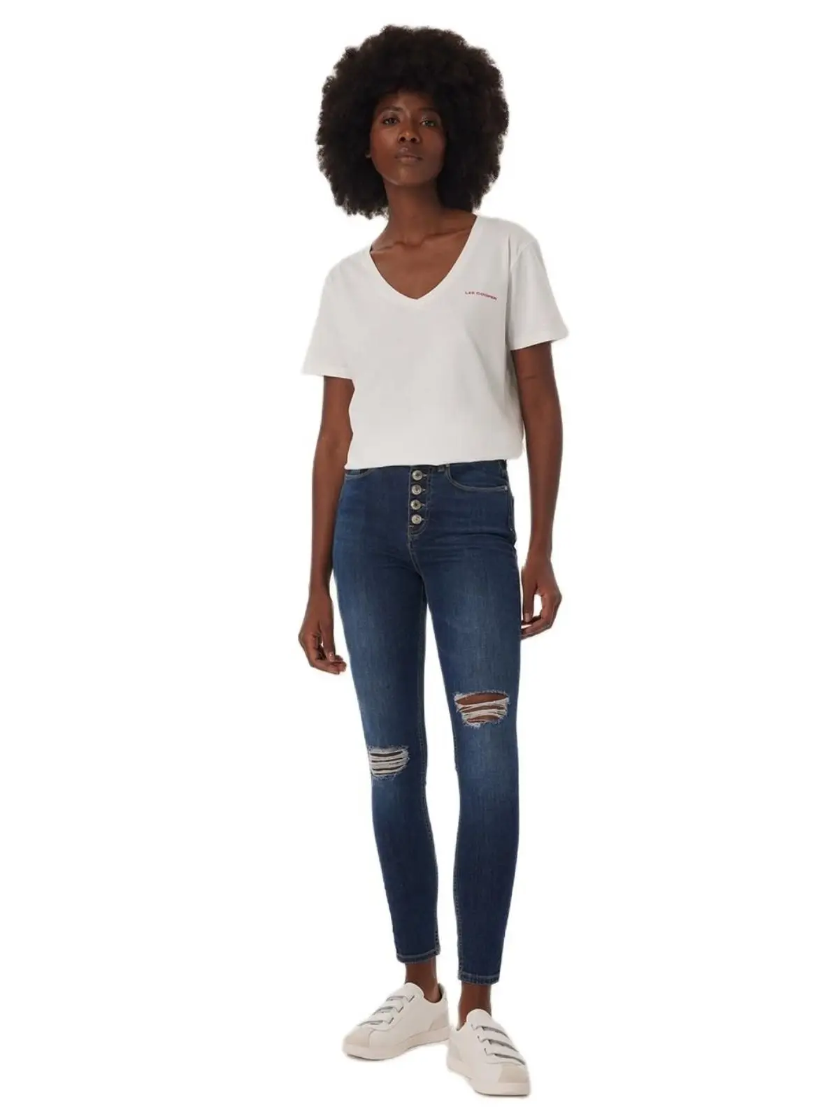 

Lee Cooper Jaycee Women's Jeans High Waist, Super Slim Fit, Slim Leg New Season Quality Brand Flexible, Stylish, Durable