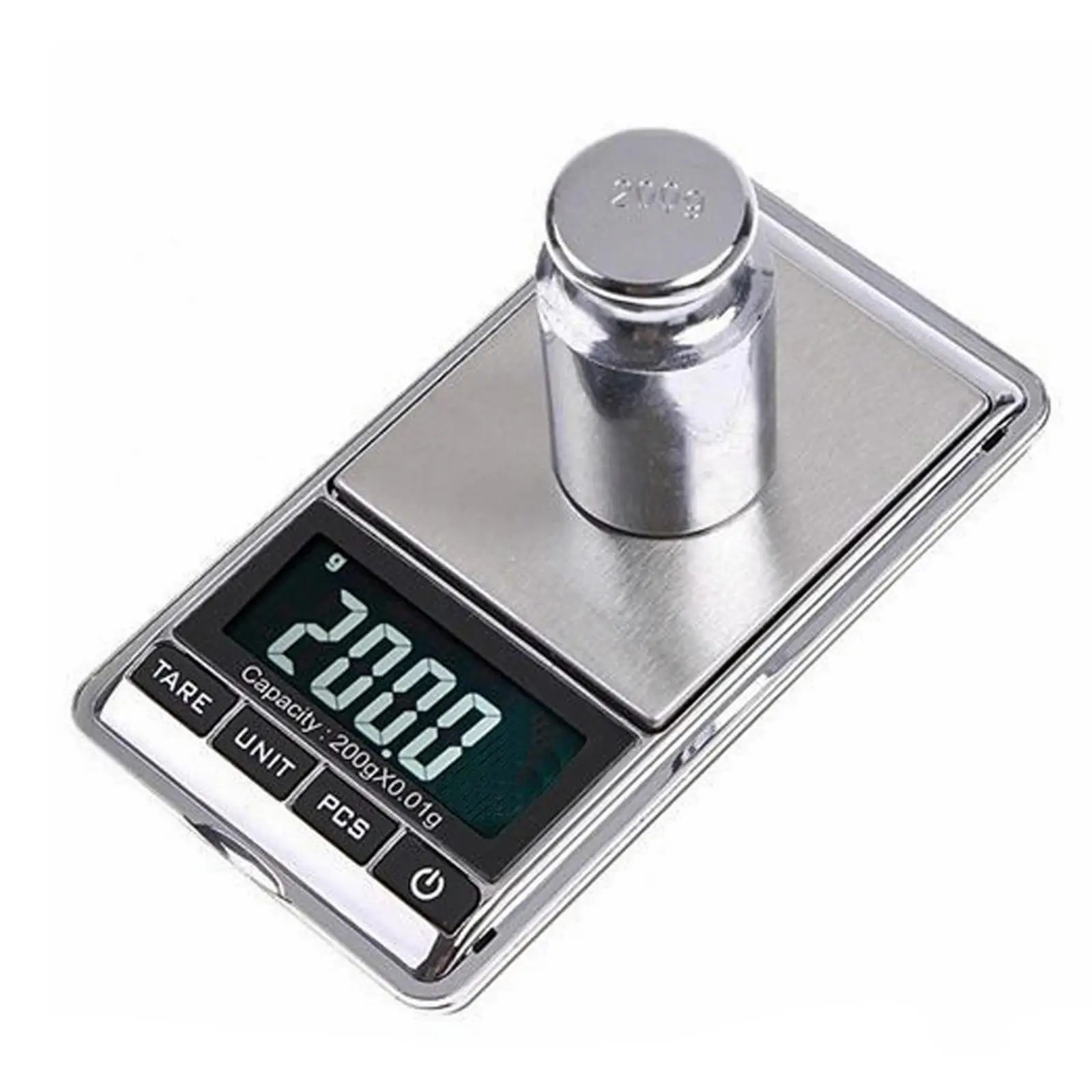 

Mini Kitchen Scale Jewelry High Accuracy 1000g/0.1g Electronic Weight Scale Digital Pocket Scale Gram Balance Weight Scales