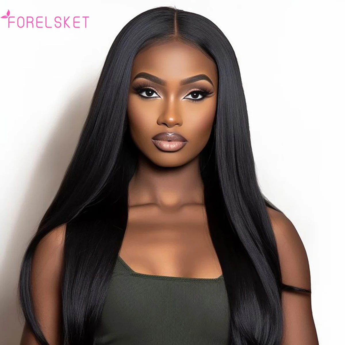 

20 30 Inch Straight HD Lace Front Wig Brazilian Glueless Frontal pre plucked Bob Wigs For Women Choice Human Hair 180 Density