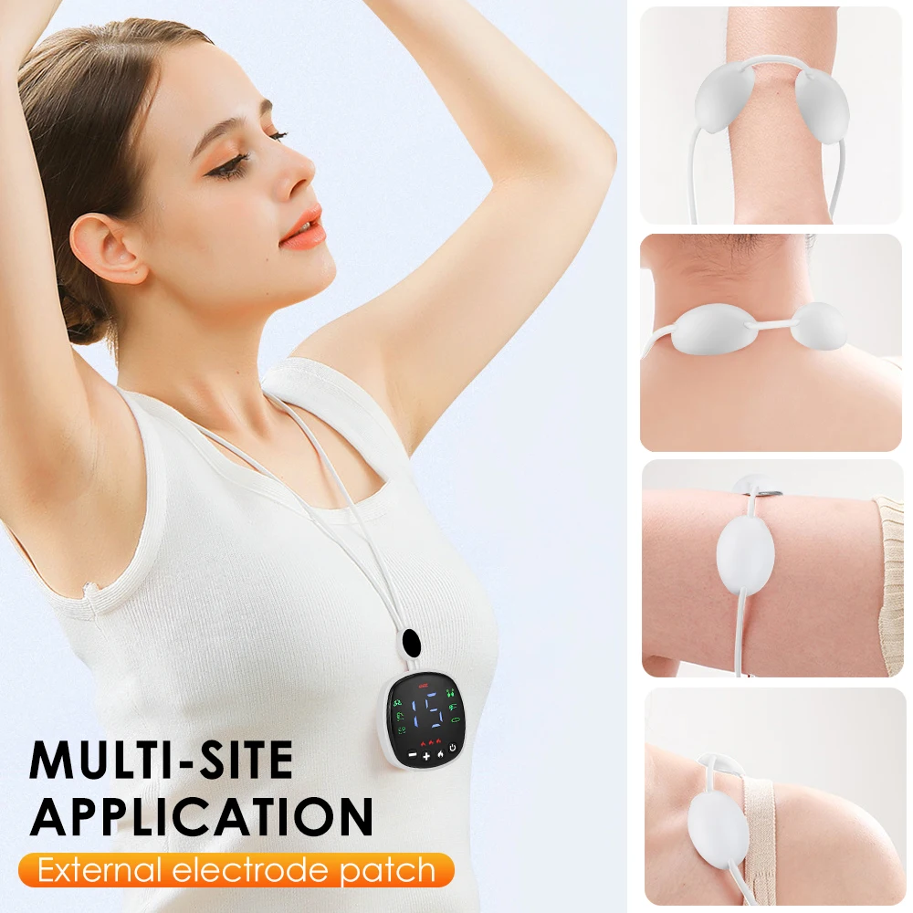 Portable Neck Massager with Pulse Heat Therapy Electric EMS Low Frequency Massage Pendant Shoulder and Neck Muscle Pain Relief
Portable Neck Massager with Pulse Heat Therapy Electric EMS Low Frequency Massage Pendant Shoulder and Neck Muscle Pain Relief