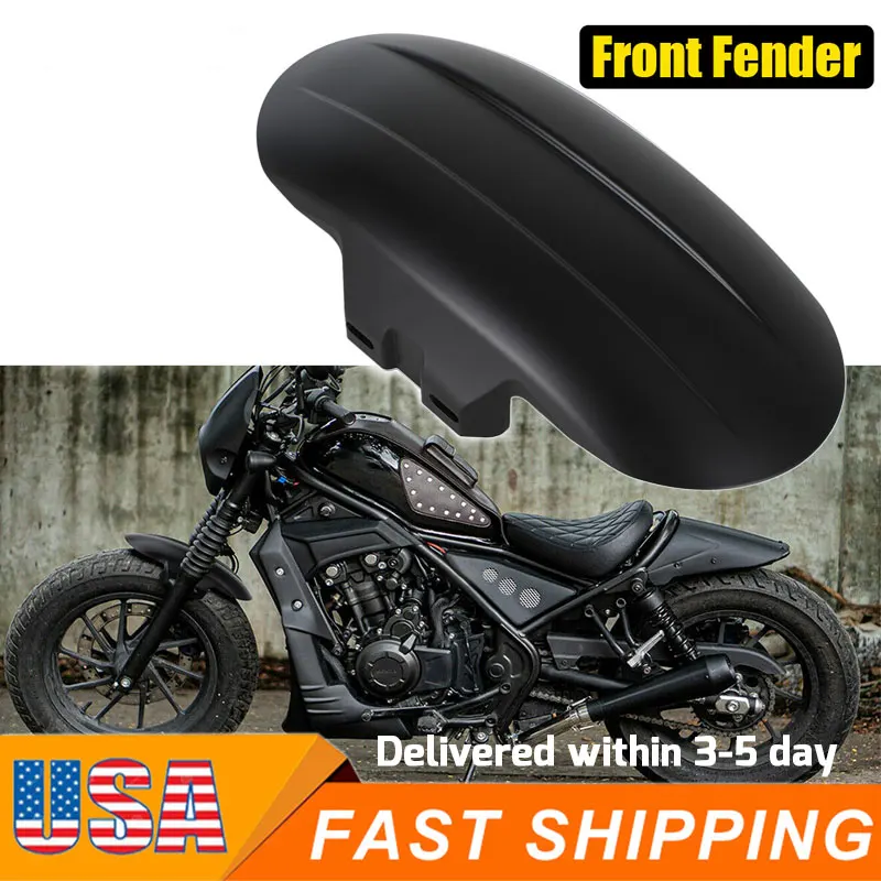 Motorcycle Front Fender Fairings Tire Wrapper Mud Guard for Honda Rebel 300/500 CMX300 ABS/CMX500 ABS SE 2017-2022
Motorcycle Front Fender Fairings Tire Wrapper Mud Guard for Honda Rebel 300/500 CMX300 ABS/CMX500 ABS SE 2017-2022
