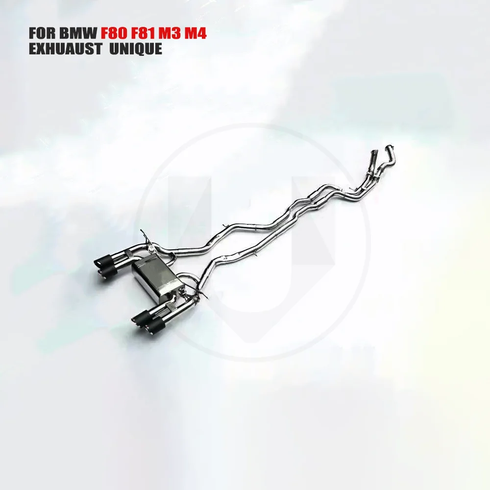 UNIQUE Stainless Steel Exhaust System Performance Catback is Suitable for BMW M3 M4 Car Muffler
UNIQUE Stainless Steel Exhaust System Performance Catback is Suitable for BMW M3 M4 Car Muffler