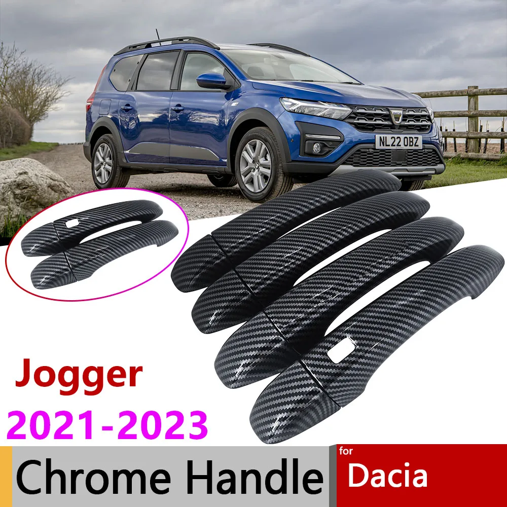 Black Carbon Fiber Exterior Door Handle for Dacia Jogger 2021 2022 2023 Auto Parts Styling Car Luxurious Accessories Stickers
Black Carbon Fiber Exterior Door Handle for Dacia Jogger 2021 2022 2023 Auto Parts Styling Car Luxurious Accessories Stickers