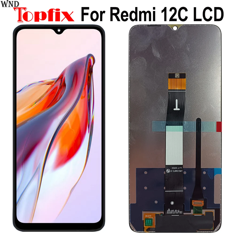 6.71" For Xiaomi Redmi 12C LCD Display Touch Screen Digitizer Assembly For Redmi 12C Display Replacement
6.71" For Xiaomi Redmi 12C LCD Display Touch Screen Digitizer Assembly For Redmi 12C Display Replacement