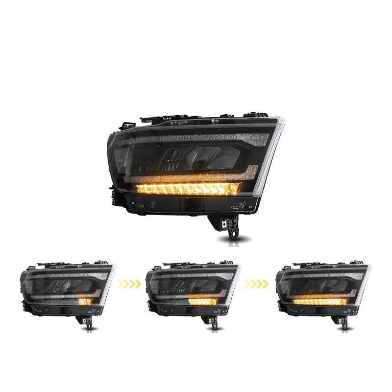 For Dodge RAM 1500 2019-UP Led Headlight Turn Signal Dynamic Assembly Front Lamp Car Accessories Lighting 
For Dodge RAM 1500 2019-UP Led Headlight Turn Signal Dynamic Assembly Front Lamp Car Accessories Lighting