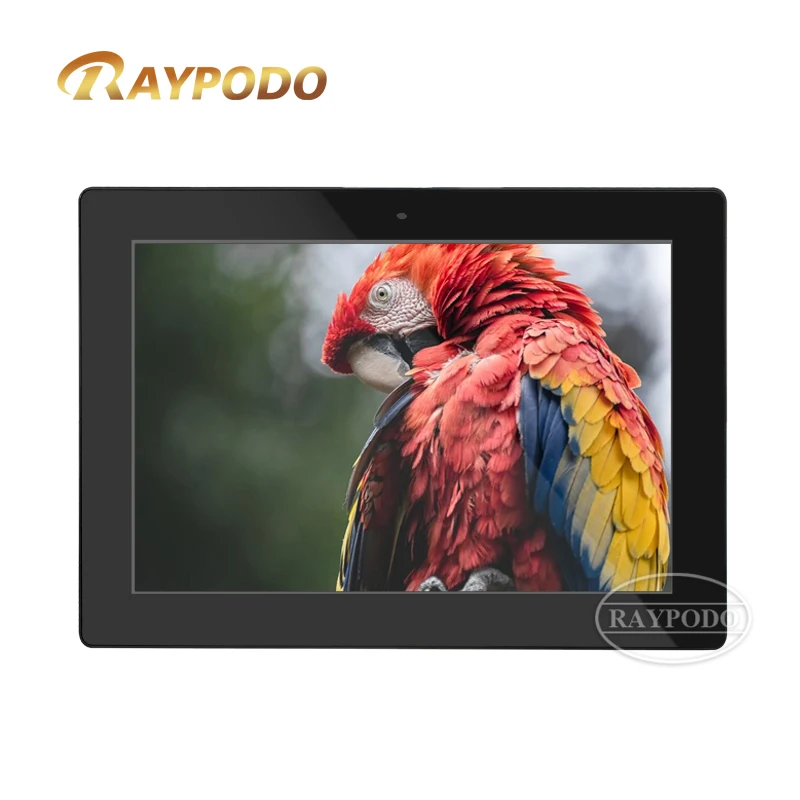 

Raypodo 10.1 Inch RK3399 Android 8.1 POE Tablet PC Tablet Mount Are Secure Versatile With RJ45 Port