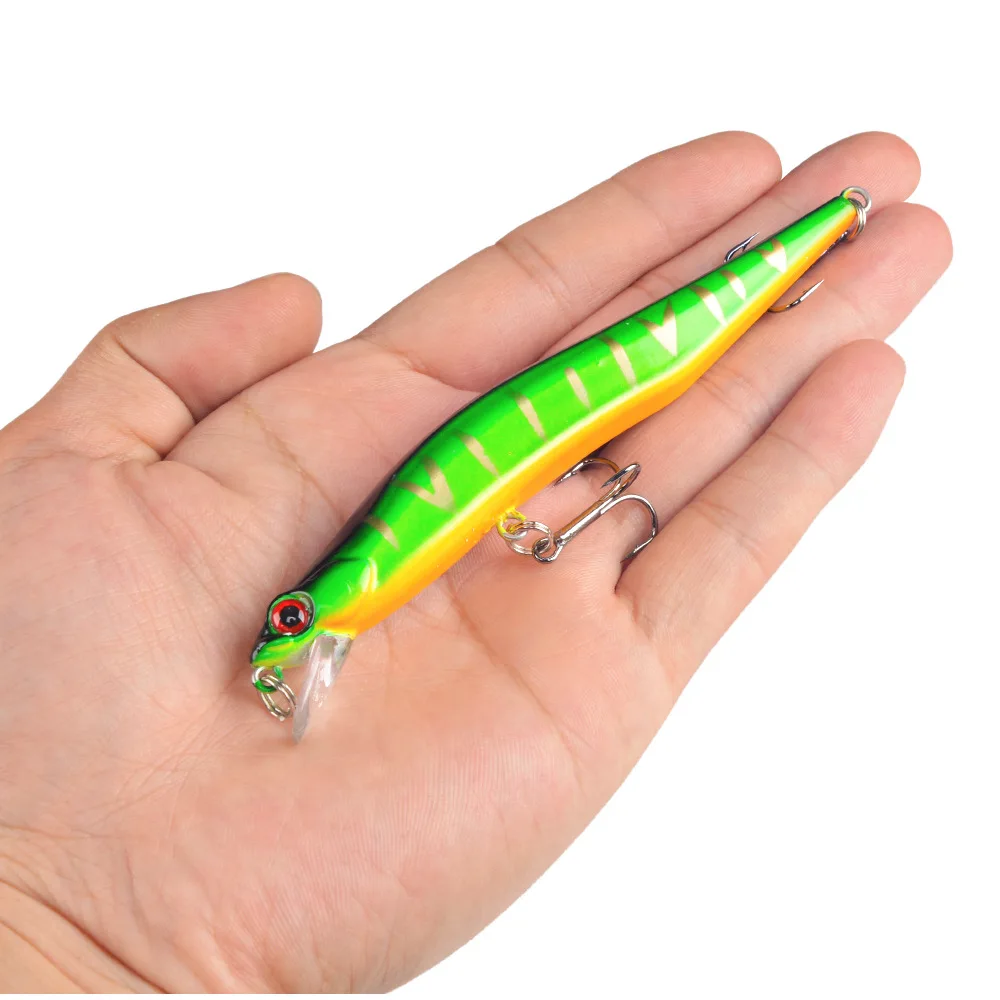 

1PCS Crankbait Minnow Fishing Lure Floating Hard Bait 115mm 11.5g Artificial Bait Fishing Wobblers Swimming Carp Fishing tackle