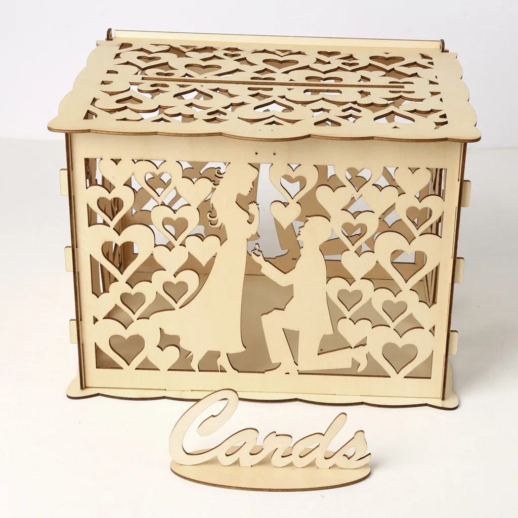 Wedding Card Box with Lock, Wood Gift Card Box, Money Holder, Wedding Reception, Birthday Party, Baby Shower
Wedding Card Box with Lock, Wood Gift Card Box, Money Holder, Wedding Reception, Birthday Party, Baby Shower
