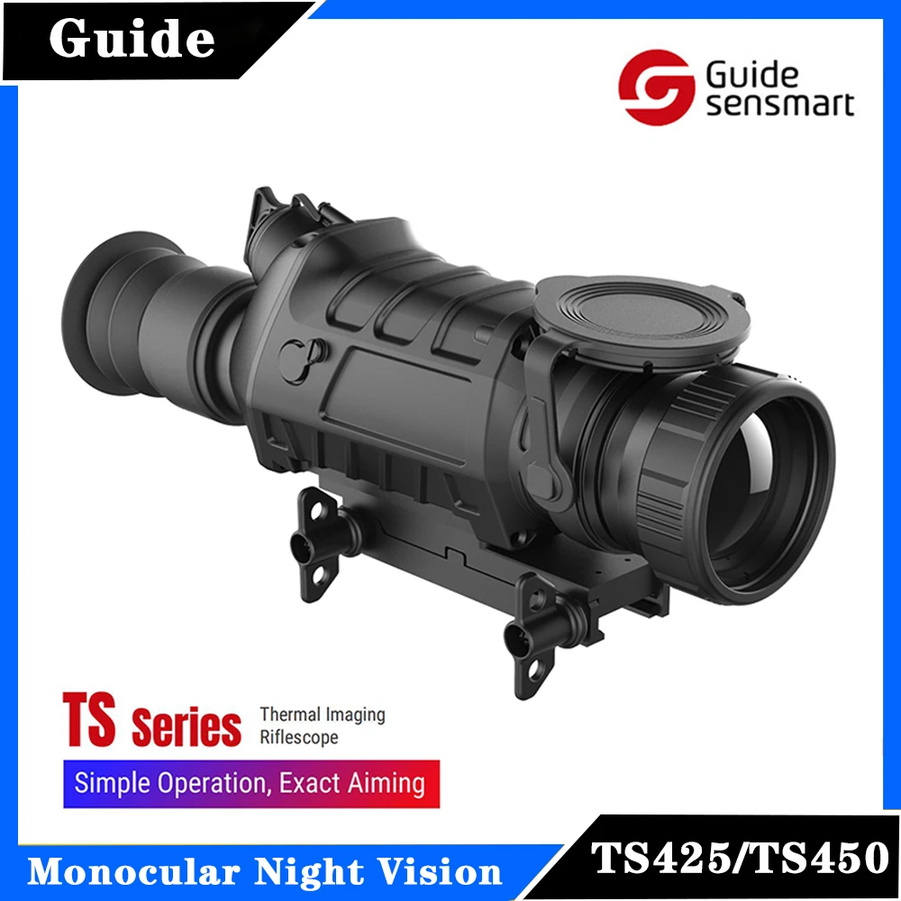 

Guide Sensmart TS425 TS435 TS450 Thermal Scope Monocular Thermal Imaging for Hunting Sight Night Vision IR Resolution 400x300