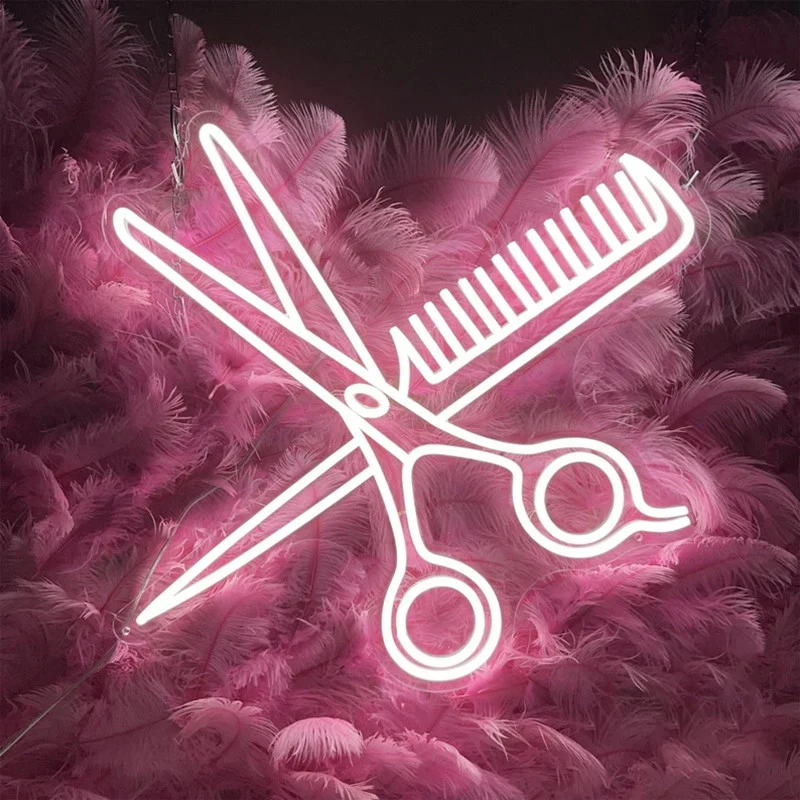 Combs and Clippers Sign,Custom Barber Shop Neon Sign,Led Light for Hair Salon,Beauty Room Wall Hanging,Office Sign,Welcome Sign
Combs and Clippers Sign,Custom Barber Shop Neon Sign,Led Light for Hair Salon,Beauty Room Wall Hanging,Office Sign,Welcome Sign