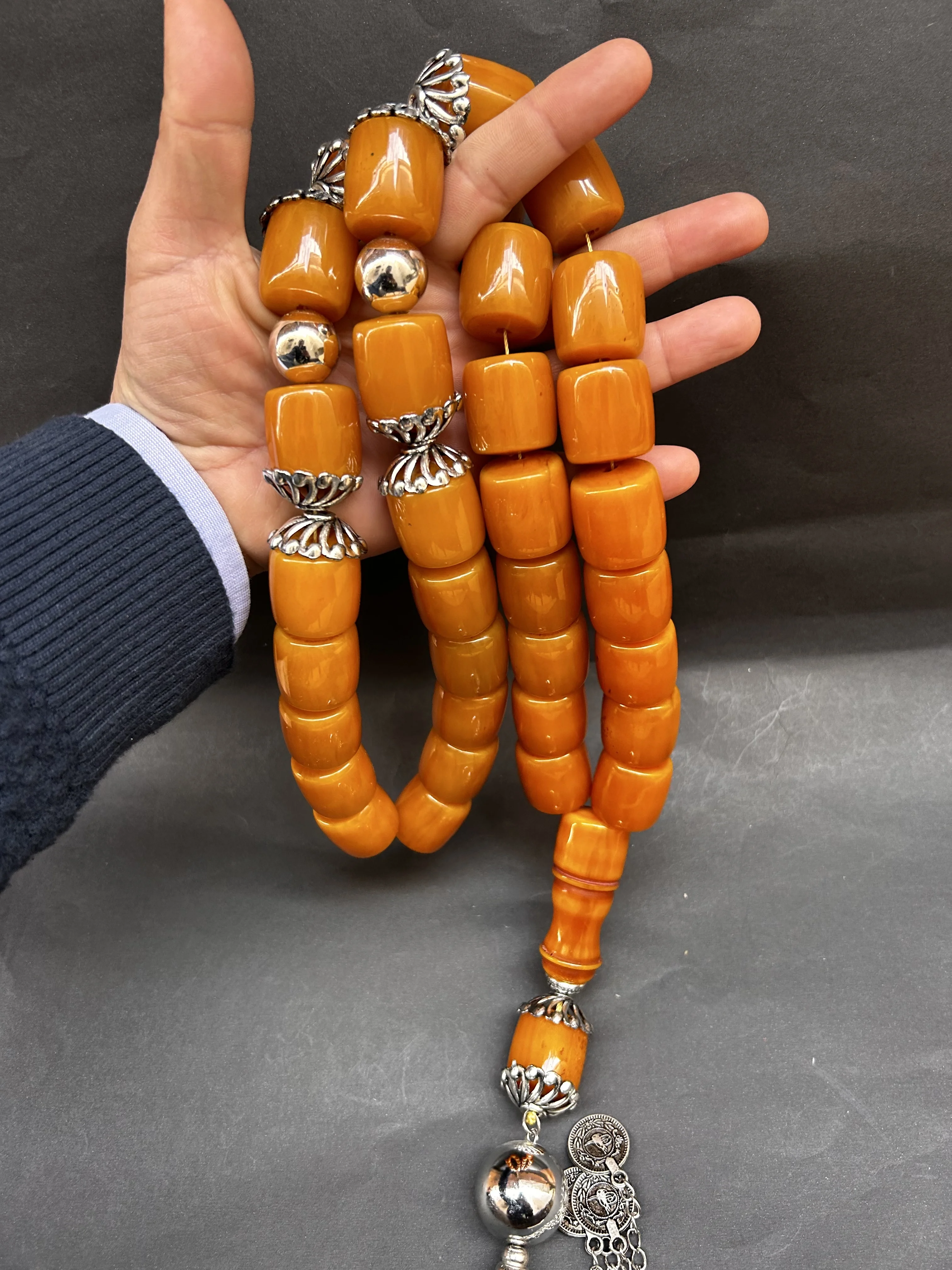 Very Special Handmade RosaryOttoman Rare Antique Faturan German Amber Sandalous Misbaha Prayerbeads Rosary Tasbih Tesbih İslam
Very Special Handmade RosaryOttoman Rare Antique Faturan German Amber Sandalous Misbaha Prayerbeads Rosary Tasbih Tesbih İslam