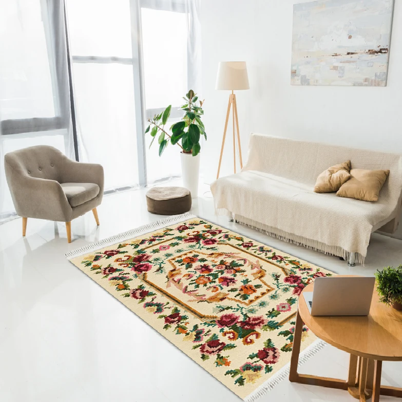 Ethnic Floral Patterned Modern Decor Printed Carpet Dried Multicolor Bedroom and home decoration gift
Ethnic Floral Patterned Modern Decor Printed Carpet Dried Multicolor Bedroom and home decoration gift