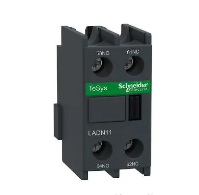 

LADN11 LAD-N11 Auxiliary contact block, TeSys D, 1NO + 1NC, front mounting, screw terminals