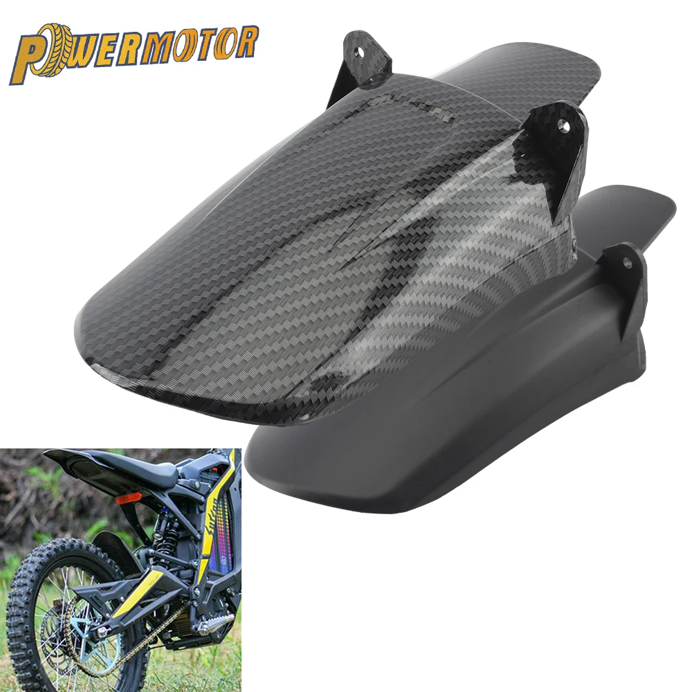 

Motorcycle Rear Shock Absorption Mud Guard Dust Cover Fender Carbon Fiber for Sur-Ron Surron Light Bee Electric Motocross Bike