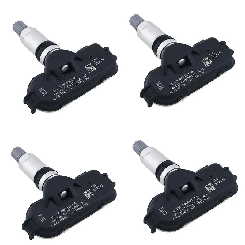 

4PCS TPMS 42753-SNA-A830-M1 Tire Pressure Monitoring System Sensor For Honda Fit CR-Z Odyssey Insight Element Civic 42753SNAA83
