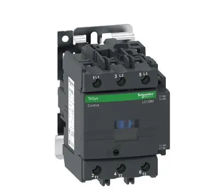 

LC1D95 LC1D95B7 LC1D95B7C TeSys D contactor - 3P(3 NO) - AC-3 - = 440 V 95 A - 24 V AC 50/60 Hz coil