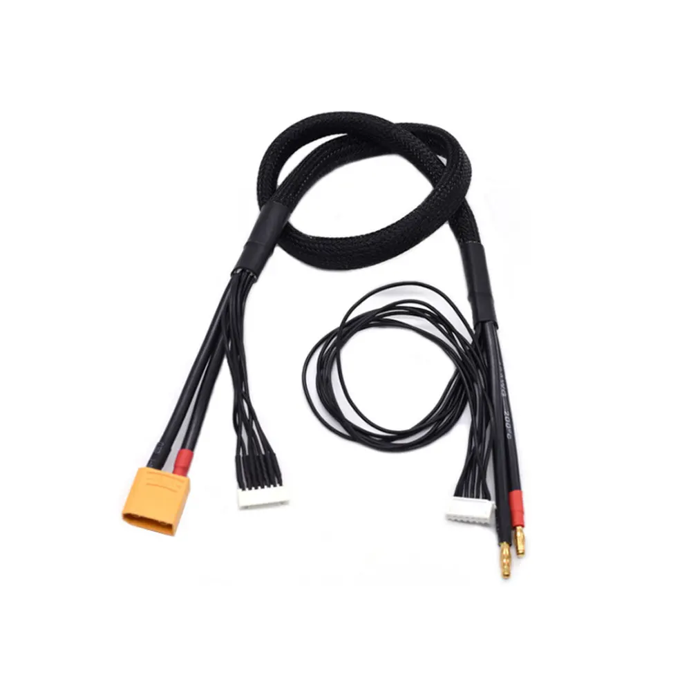 6S XT90 900mm Balance Charging Lead 4mm Multi Bullet Plug with black wire 10AWG 700mm
6S XT90 900mm Balance Charging Lead 4mm Multi Bullet Plug with black wire 10AWG 700mm