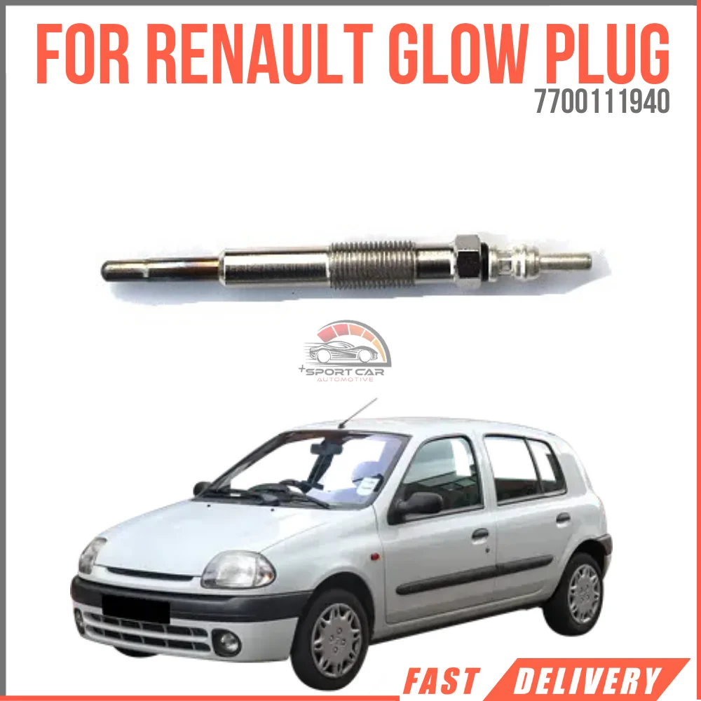 

For Renault Clio - Megane 1.9D F8Q Glow Plug After 2000 7700111940 super quality high satisfaction price fast Piver