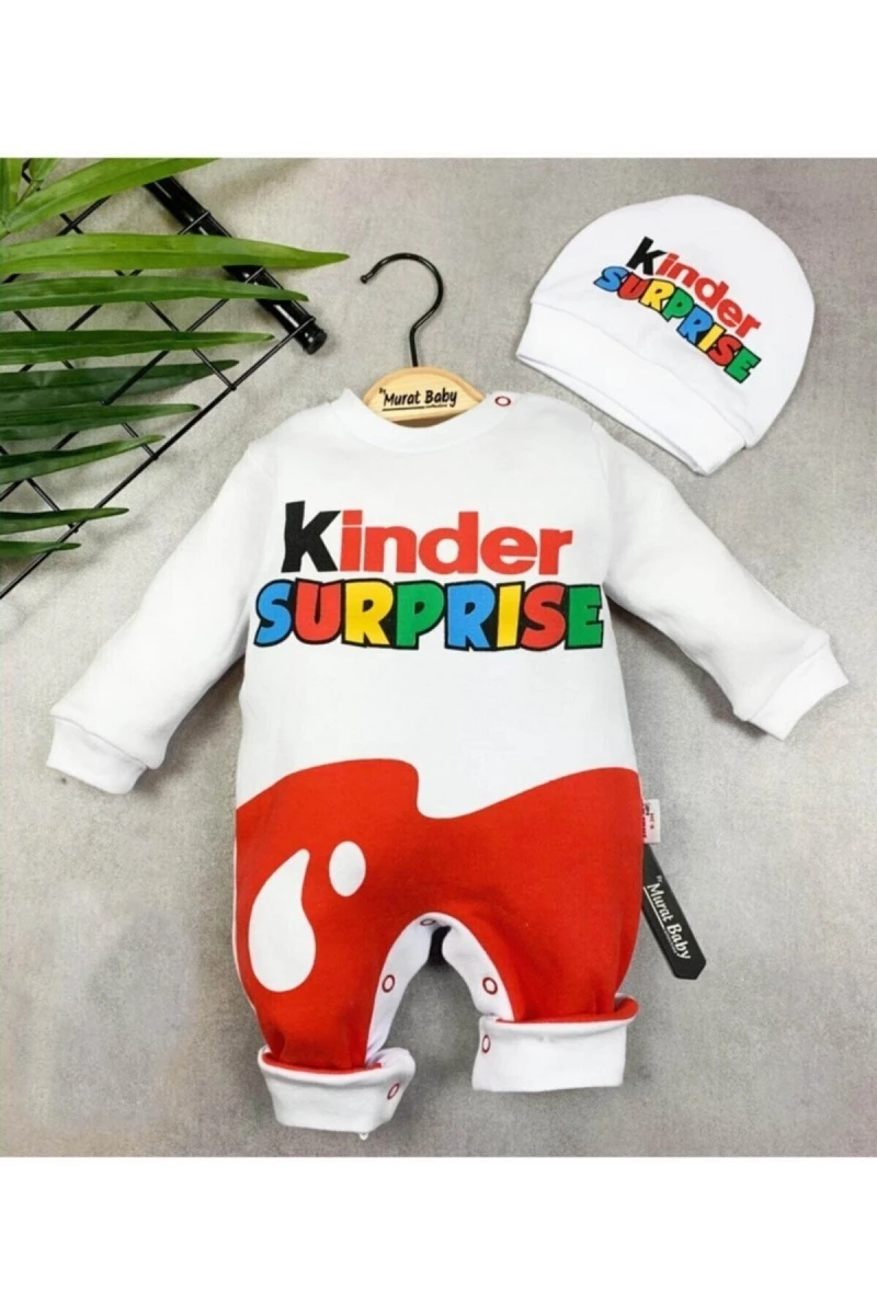 

Baby Kinder Baby Rompers Cotton Newborn Outfit New Season Surprise Egg Soft