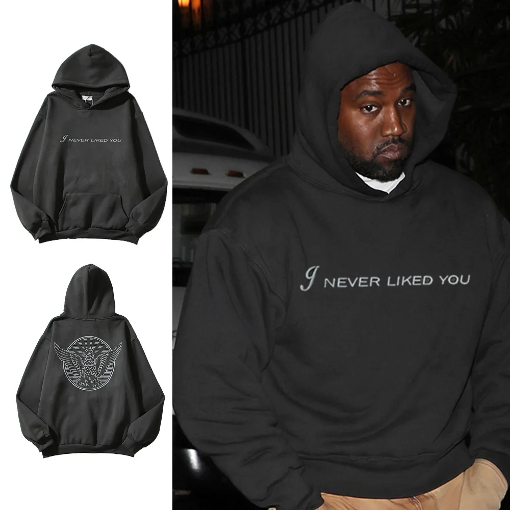 Kanye West Hoodie Never Liked You Letter Back Pigeon Fleece Sweatshirt Men Vintage High Street Pullover Oversized Casual Hooded
Kanye West Hoodie Never Liked You Letter Back Pigeon Fleece Sweatshirt Men Vintage High Street Pullover Oversized Casual Hooded