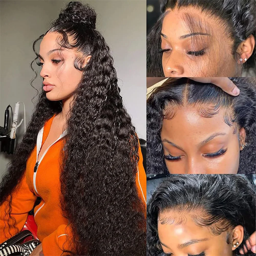 Deep Wave 13x6 HD Lace Frontal Wig 6x4 6x6 5x5 Glueless Wig Human Hair Ready To Wear Brazilian HD Lace Closure Wig Without Glue
Deep Wave 13x6 HD Lace Frontal Wig 6x4 6x6 5x5 Glueless Wig Human Hair Ready To Wear Brazilian HD Lace Closure Wig Without Glue