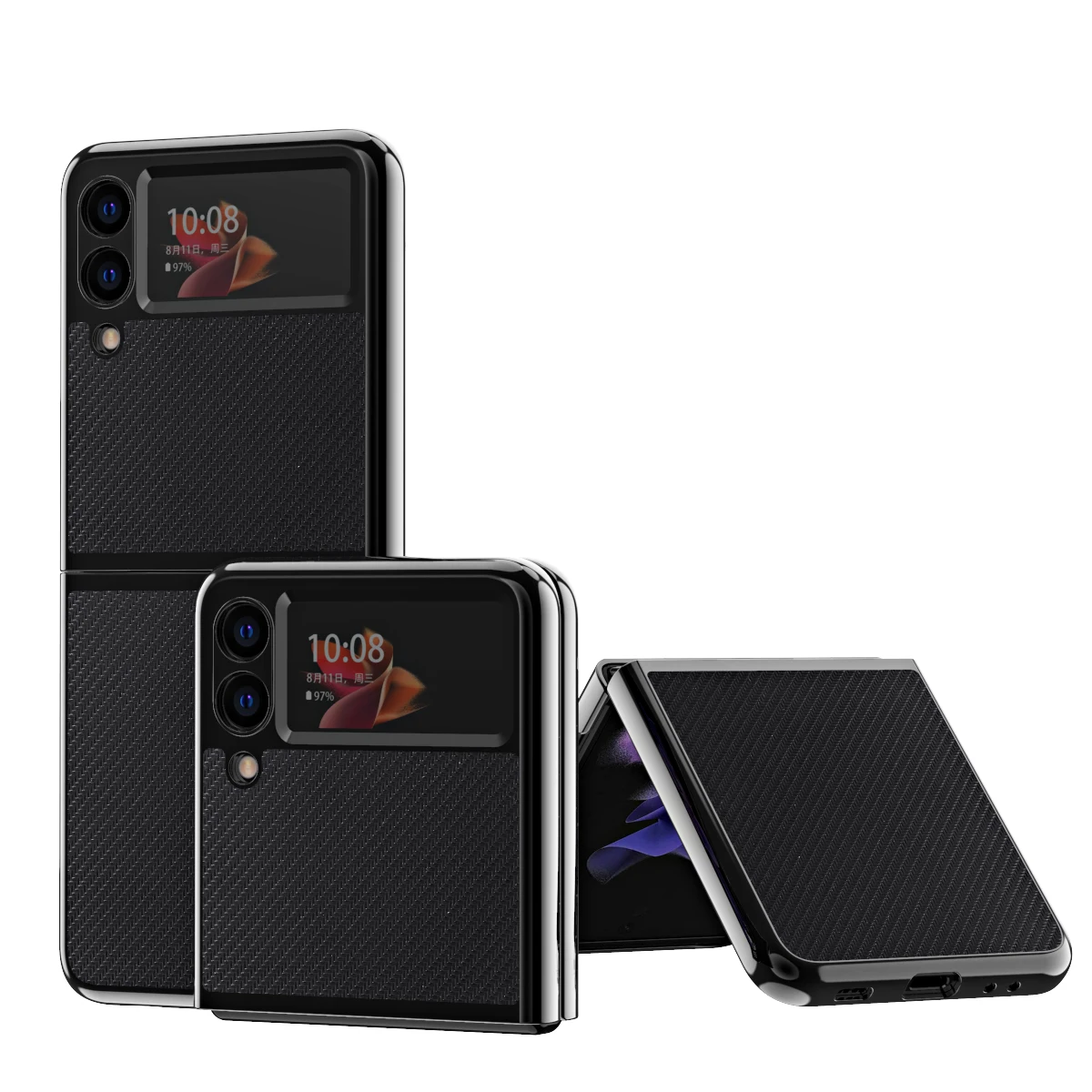 Роскошный чехол для телефона SAMSUNG Galaxy Z Flip 3 Flip3, противоударный Твердый чехол из кевларового чистого углеродного волокна
Роскошный чехол для телефона SAMSUNG Galaxy Z Flip 3 Flip3, противоударный Твердый чехол из кевларового чистого углеродного волокна