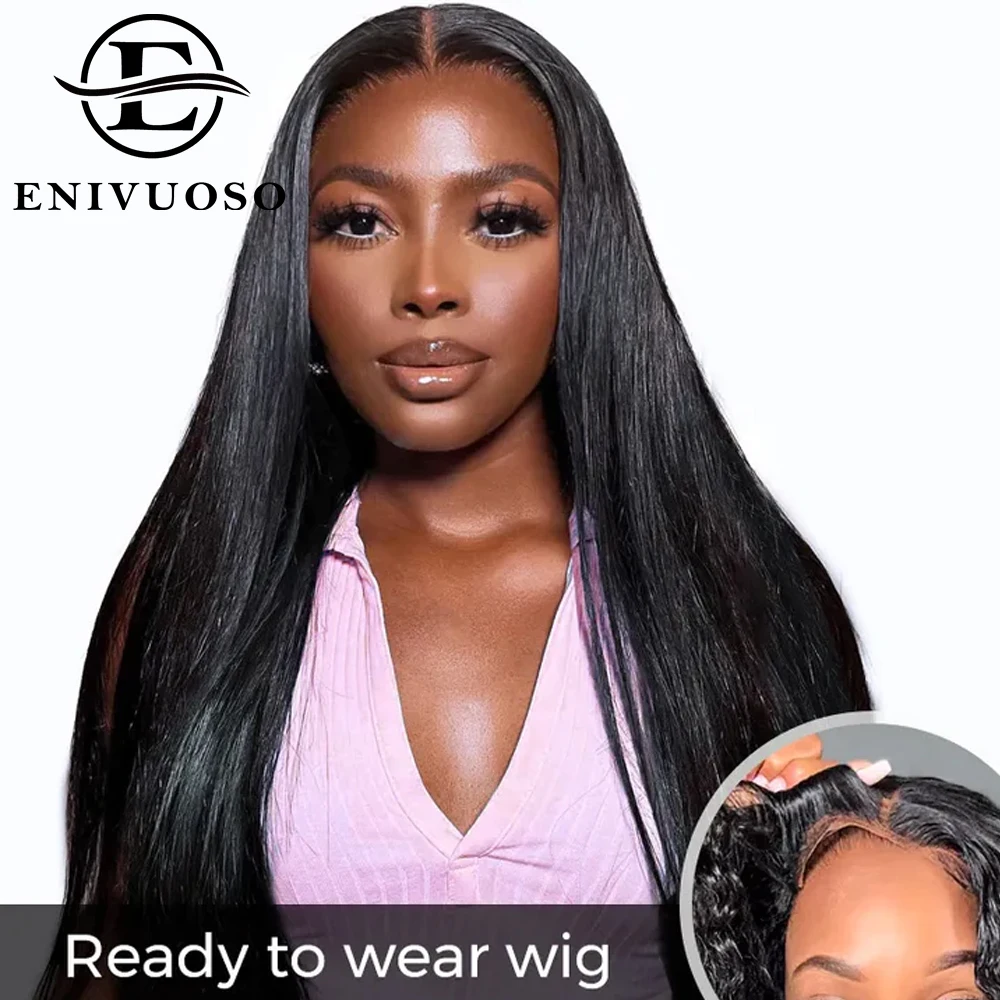 Wear & Go Glueless Wigs Human Hair Straight 6x4 Pre Cut HD Lace Front Wigs Human Hair Pre Plucked 180% Density Lace Closure Wig
Wear & Go Glueless Wigs Human Hair Straight 6x4 Pre Cut HD Lace Front Wigs Human Hair Pre Plucked 180% Density Lace Closure Wig