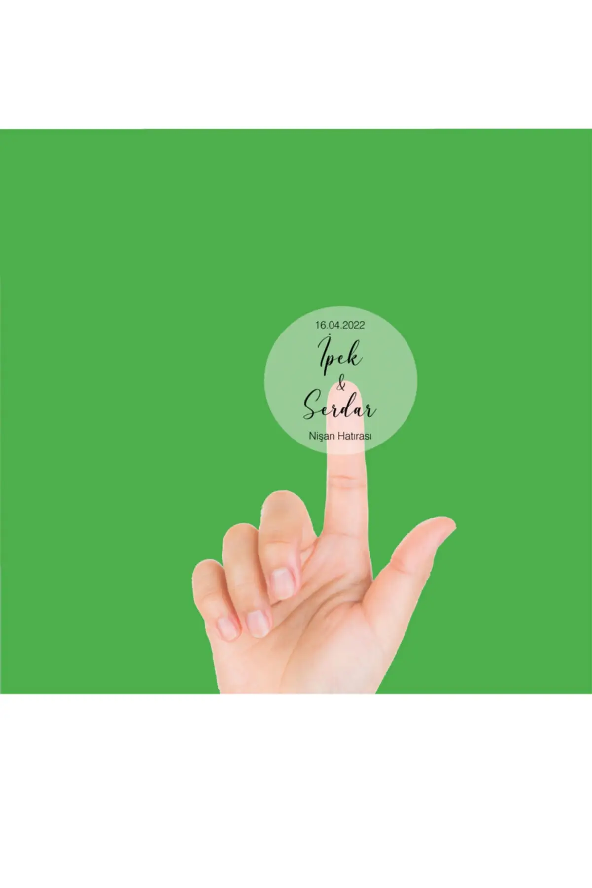 Transparent Sticker Engagement Label Engagement Hicane Wedding Tag (50 PCS) (3.5 CM)
Transparent Sticker Engagement Label Engagement Hicane Wedding Tag (50 PCS) (3.5 CM)