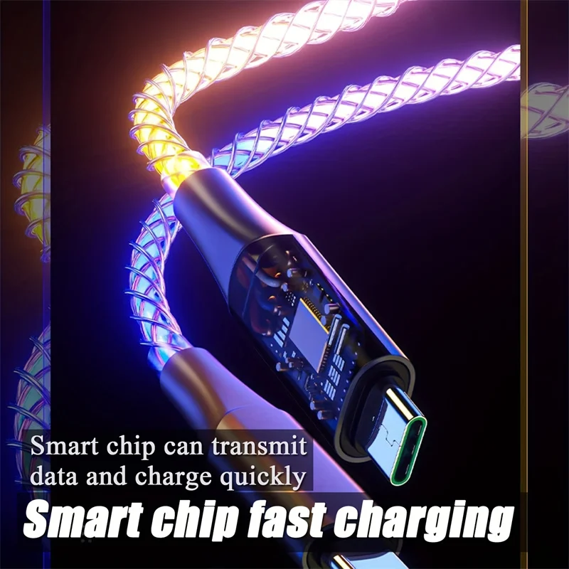66W USB C -C Fast Charging Cable,Colorful LED RGB Light Gradient Charger Cable For Samsung Galaxy S21 S20 S10 S9 S8 Plus A60 A50
66W USB C -C Fast Charging Cable,Colorful LED RGB Light Gradient Charger Cable For Samsung Galaxy S21 S20 S10 S9 S8 Plus A60 A50