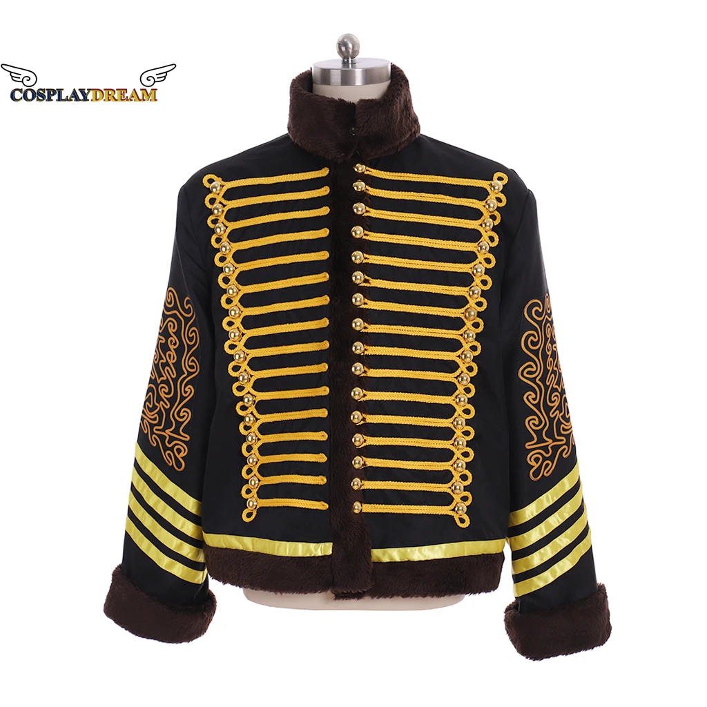 My Chemical Romance Gold Black Hussar Parade Jacket Military Parade Emo Punk Drummer Jacket Coat Halloween Party Cosplay Costume
My Chemical Romance Gold Black Hussar Parade Jacket Military Parade Emo Punk Drummer Jacket Coat Halloween Party Cosplay Costume
