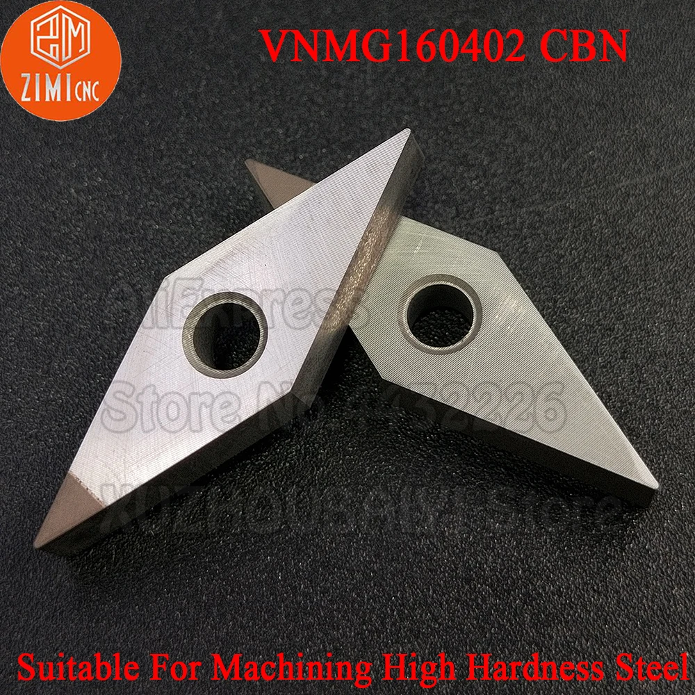 2pcs VNMG160402 CBN VNMG 160402 CBN Boron Nitride Carbide Inserts Turning Tools CNC Cutter Lathe Blade
2pcs VNMG160402 CBN VNMG 160402 CBN Boron Nitride Carbide Inserts Turning Tools CNC Cutter Lathe Blade