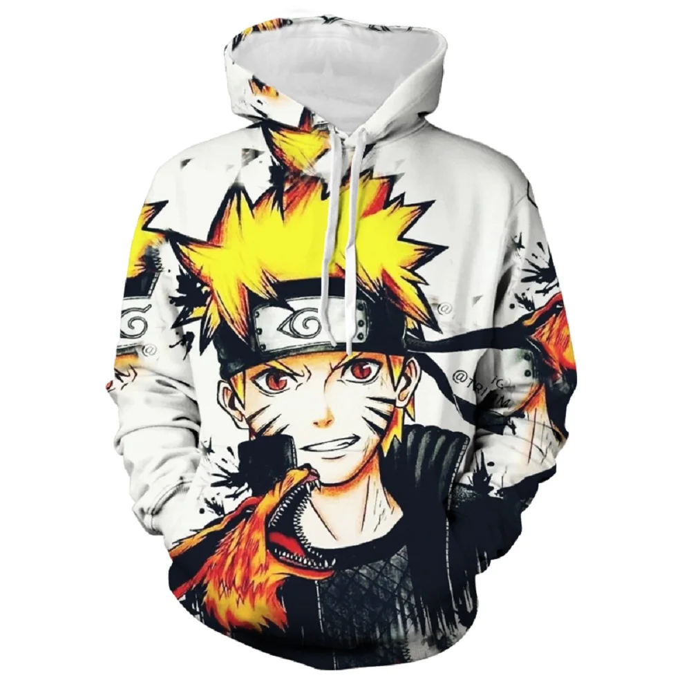 

Japan Anime Hoodie Popular Naruto Pullover Casual Long Sleeve Unisex Cosplay Autumn Sweatshirt Fashion Warm Hooded Clothes