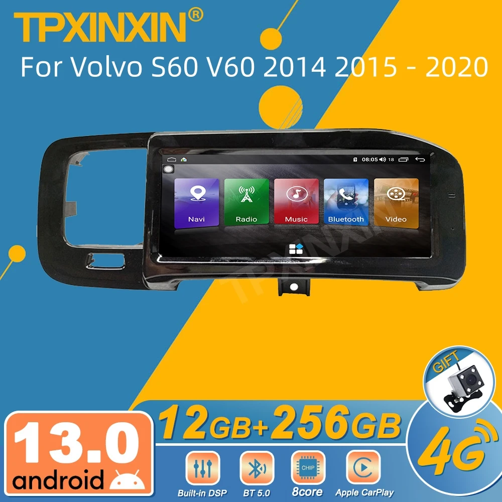 For Volvo S60 V60 2014 2015 - 2020 Android Car Radio Screen 2din Stereo Receiver Autoradio Multimedia Player Gps Navi Unit
For Volvo S60 V60 2014 2015 - 2020 Android Car Radio Screen 2din Stereo Receiver Autoradio Multimedia Player Gps Navi Unit