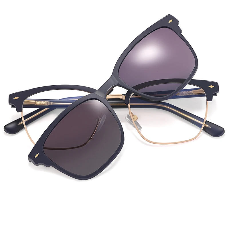 Fashion Square Magnet Polarized Sunglasses men Vintage 2 In 1 Anti-Blue Light Prescription Glasses Frame Women Eyewear UV400
Fashion Square Magnet Polarized Sunglasses men Vintage 2 In 1 Anti-Blue Light Prescription Glasses Frame Women Eyewear UV400