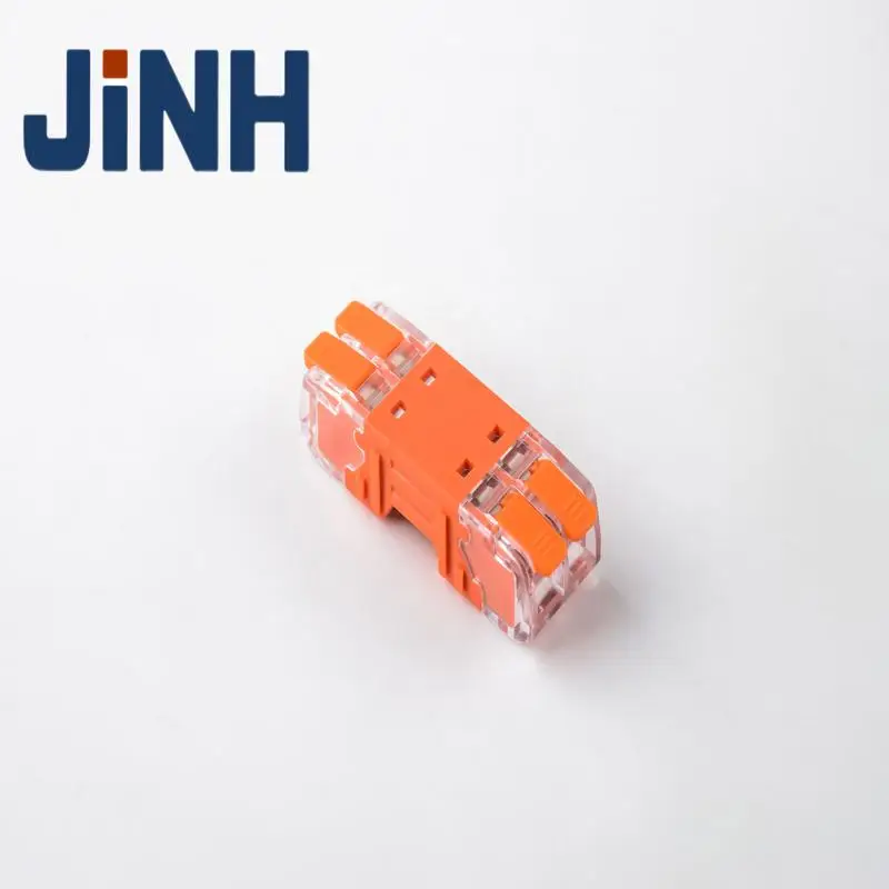 JINH Multiple Push In Quick Connector Electric Wire Clamps Compact Splicing male and female Conductor Cable Terminal Block 4P
JINH Multiple Push In Quick Connector Electric Wire Clamps Compact Splicing male and female Conductor Cable Terminal Block 4P