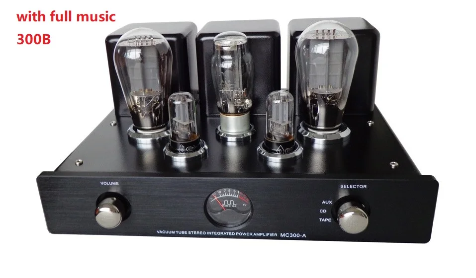 

MeiXing MingDa MC300-A 300B Tube Amplifier HIFI EXQUIS Signel-Ended Integrated Triode Lamp Amp