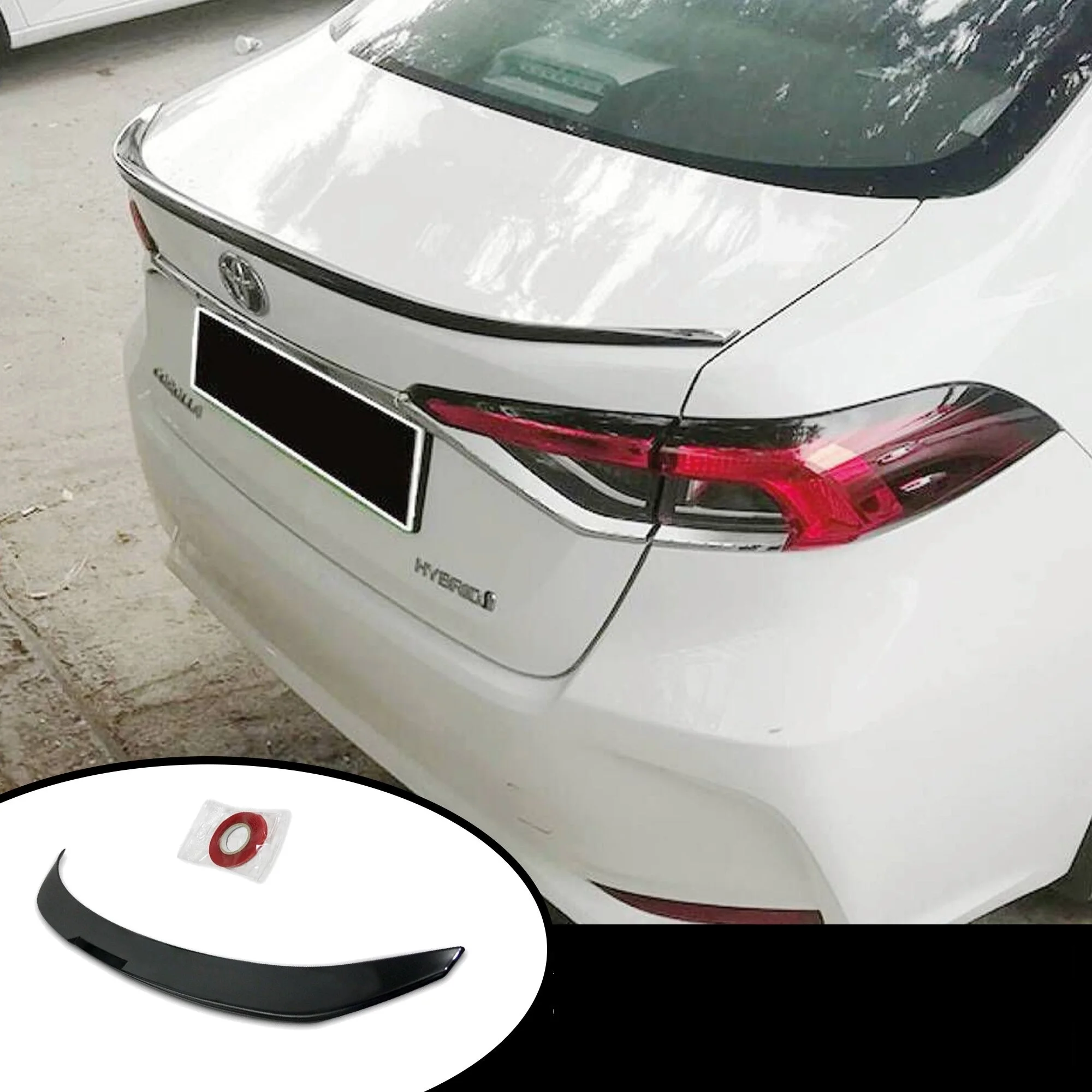 Rear Spoiler For Toyota Corolla 2018 -2021 ABS Plastic -- Car Acceesories Auto Modify Wings Spoiler Side Skirts Rocker Flaps
Rear Spoiler For Toyota Corolla 2018 -2021 ABS Plastic -- Car Acceesories Auto Modify Wings Spoiler Side Skirts Rocker Flaps