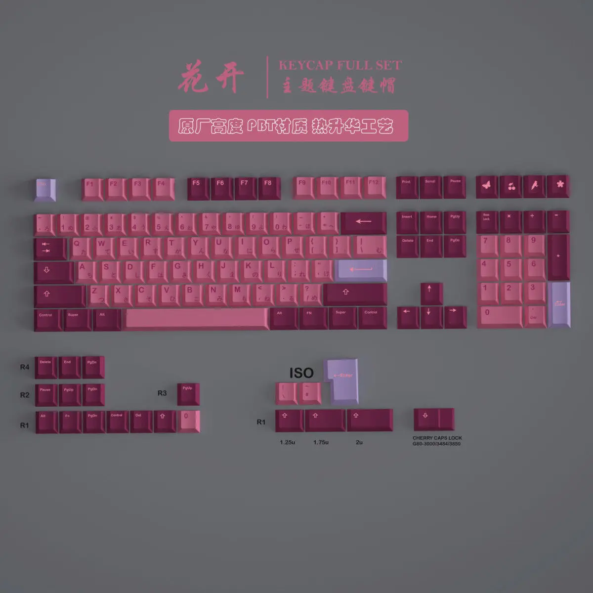 PBT Keycaps 129 Key OEM Profile DOUBLE SHOT Personalized Darling Keycap For Cherry MX Switch Mechanical Keyboards 61/68/87/104
PBT Keycaps 129 Key OEM Profile DOUBLE SHOT Personalized Darling Keycap For Cherry MX Switch Mechanical Keyboards 61/68/87/104