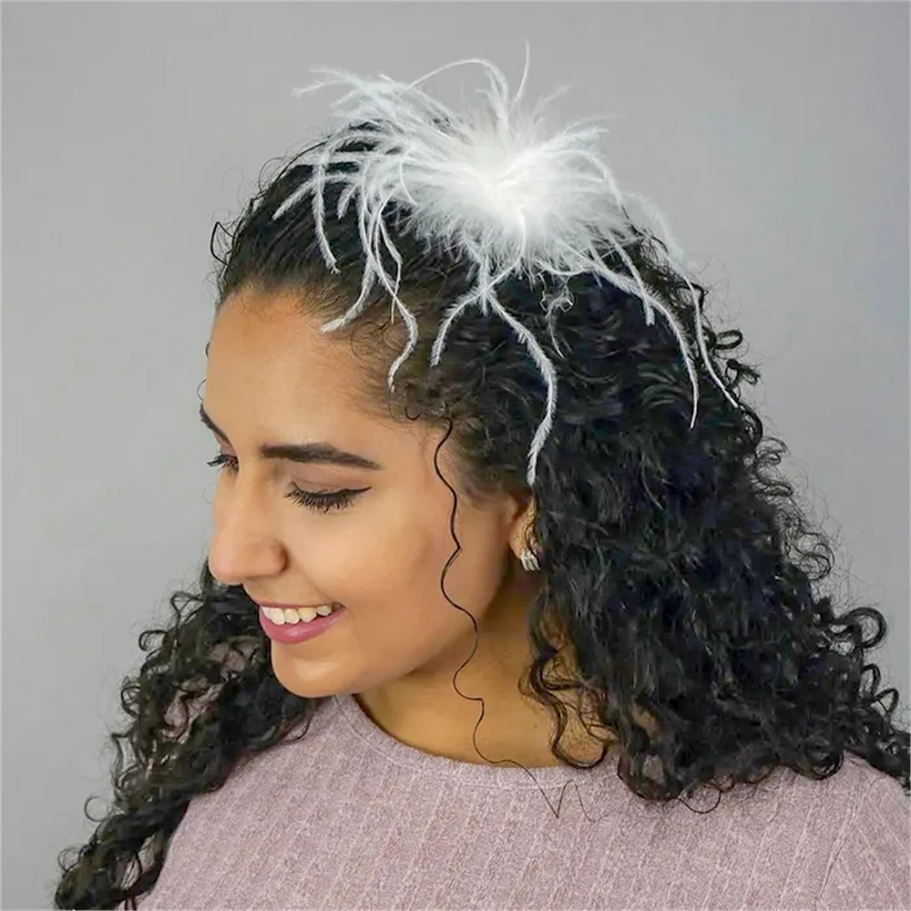 2Pcs White Feather Hair Clip Accessories for Women 1920s Masquerade Clip Wedding Bridal Tea Party Vintage Ladies Headwear Flower
2Pcs White Feather Hair Clip Accessories for Women 1920s Masquerade Clip Wedding Bridal Tea Party Vintage Ladies Headwear Flower