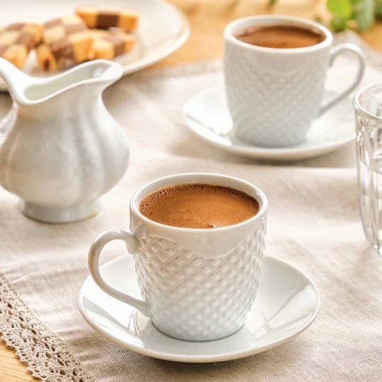 

Emsan Kuzguncuk Set of 6 Coffee Cups 90 ml Emsan Kuzguncuk