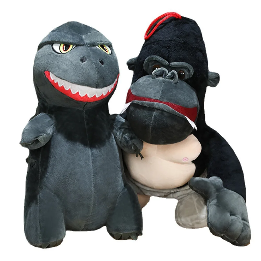 

Movie King of the Monsters Godzilla vs. Kong Kawaii Plush Doll Toy Children's Birthday and Christmas Gift