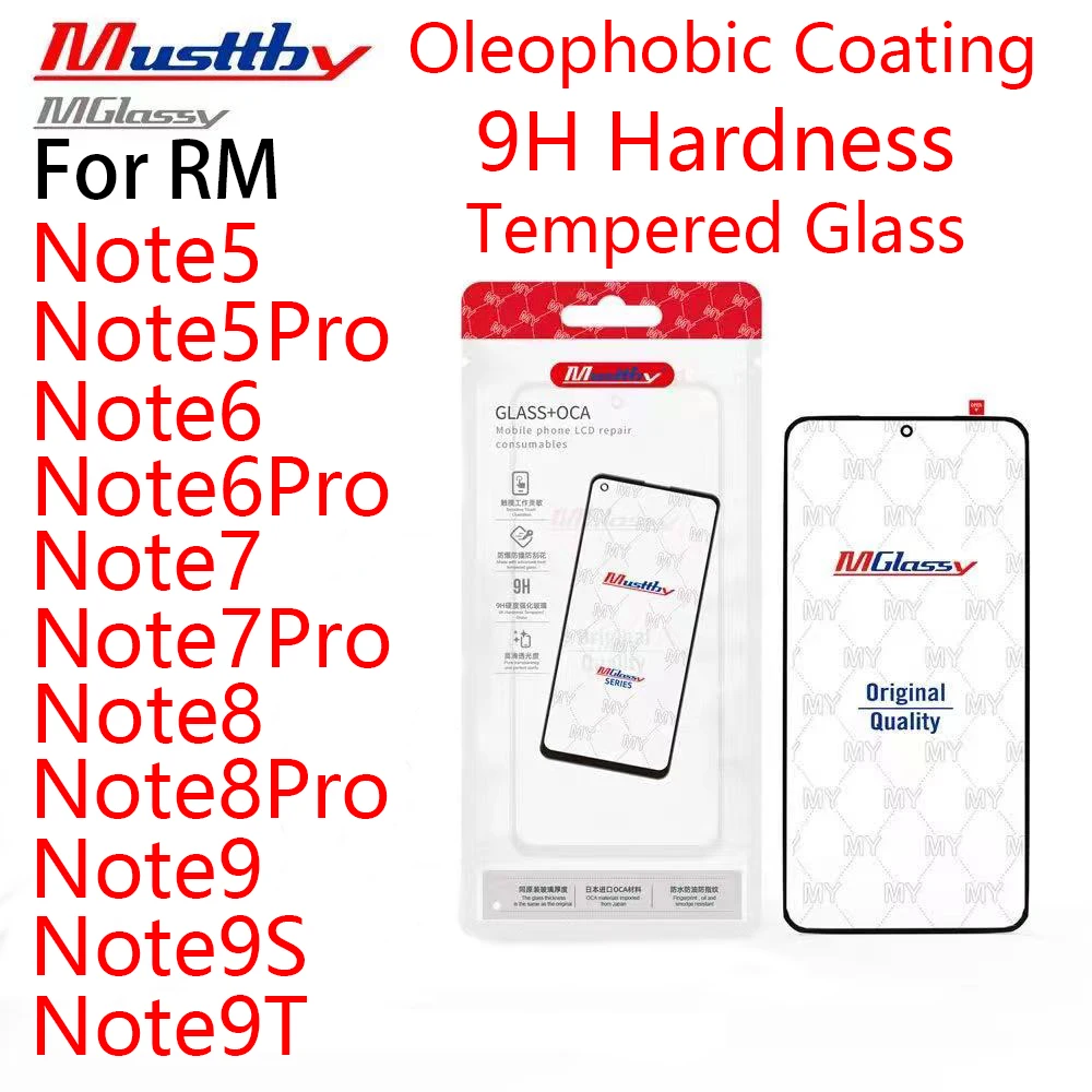 5Pcs OCA Glass For MI Note5 Note5Pro Note6 Note 6Pro Note7 8 8Pro 9 9S 9T Mobile Phone Front Screen Replacement Glass with OCA
5Pcs OCA Glass For MI Note5 Note5Pro Note6 Note 6Pro Note7 8 8Pro 9 9S 9T Mobile Phone Front Screen Replacement Glass with OCA