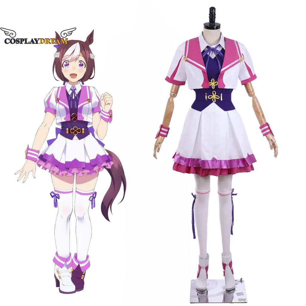Anime Pretty Derby Special Week Cosplay Costume Women Summer Uniform Halloween Party Lolita Dress Pretty Derby Uma Musume Outfit
Anime Pretty Derby Special Week Cosplay Costume Women Summer Uniform Halloween Party Lolita Dress Pretty Derby Uma Musume Outfit