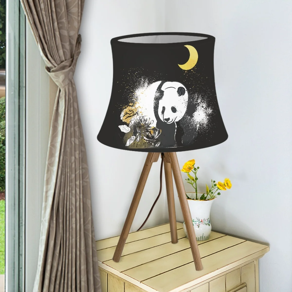 Custom Home Decoration Lampshades Fabric For Foot Lamp Cartoon Cute Panda Lampshade Table Lamp abajour pour lampe sur pied
Custom Home Decoration Lampshades Fabric For Foot Lamp Cartoon Cute Panda Lampshade Table Lamp abajour pour lampe sur pied