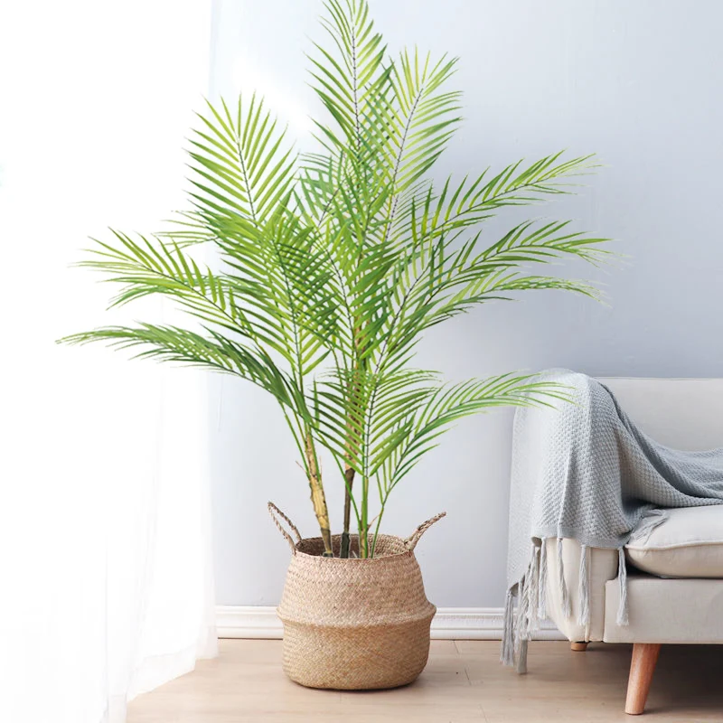 80-125cm Large Artificial Plants Tropical Palm Tree Fake Palm Leaves Realistic Plastic Green Plants for Home Garden Decoration
80-125cm Large Artificial Plants Tropical Palm Tree Fake Palm Leaves Realistic Plastic Green Plants for Home Garden Decoration